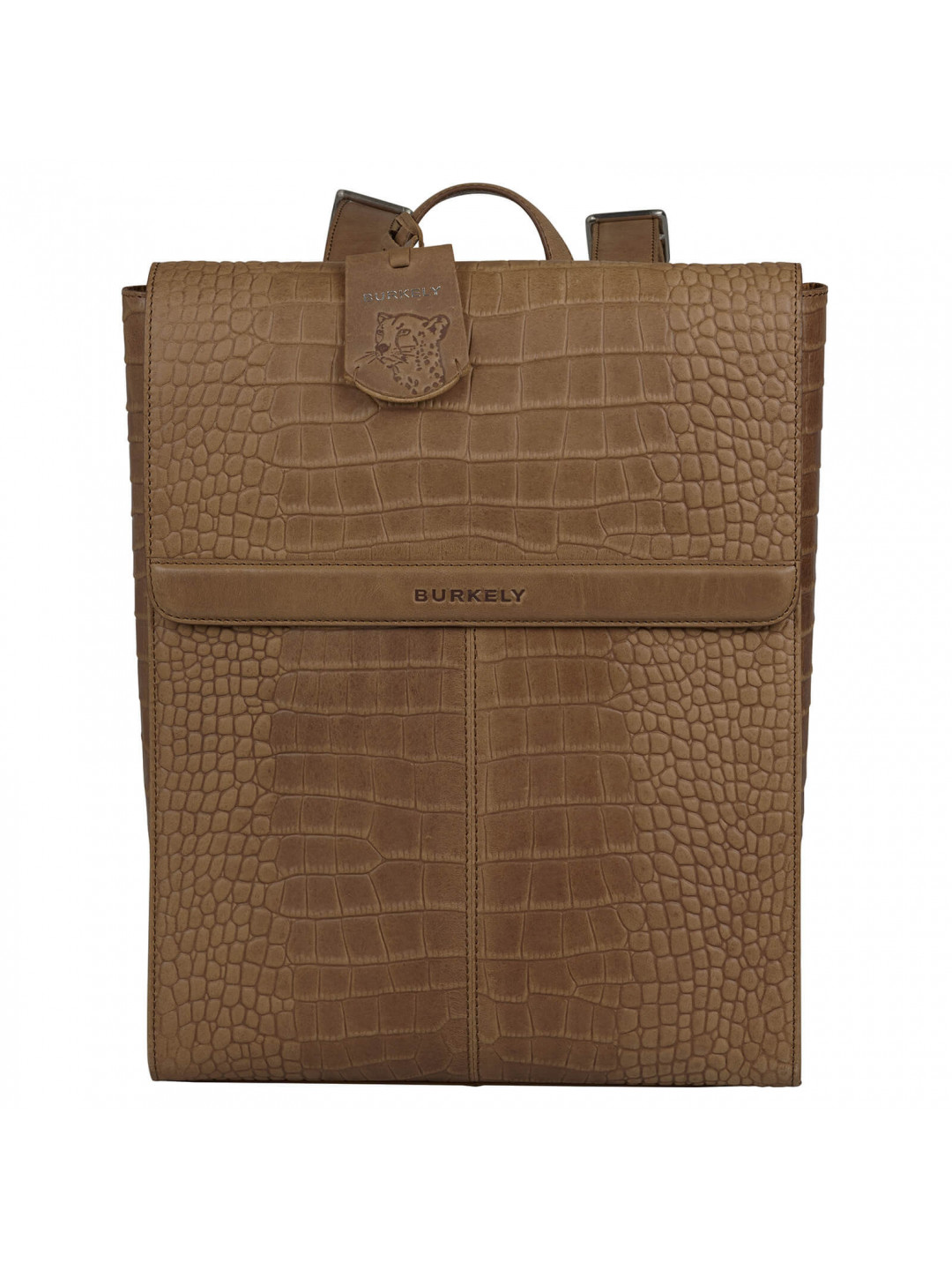 Dámský kožený batoh Burkely Licea – koňak